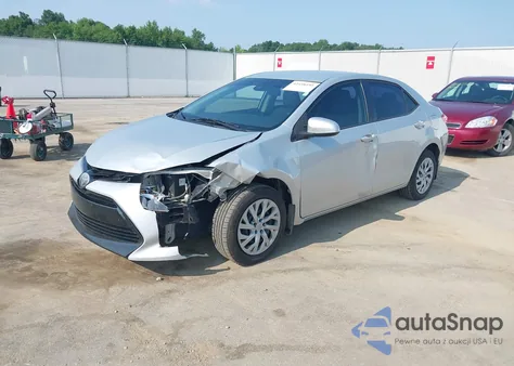 2018 Toyota Corolla Le z USA, uszkodzony, nr VIN 2T1BURHE4JC016663